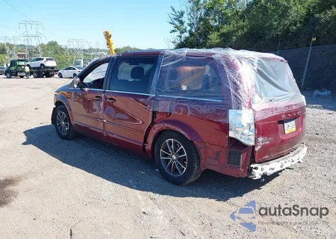 2017 Dodge Grand Caravan Sxt из США, поврежденный, VIN 2C4RDGCGXHR755171